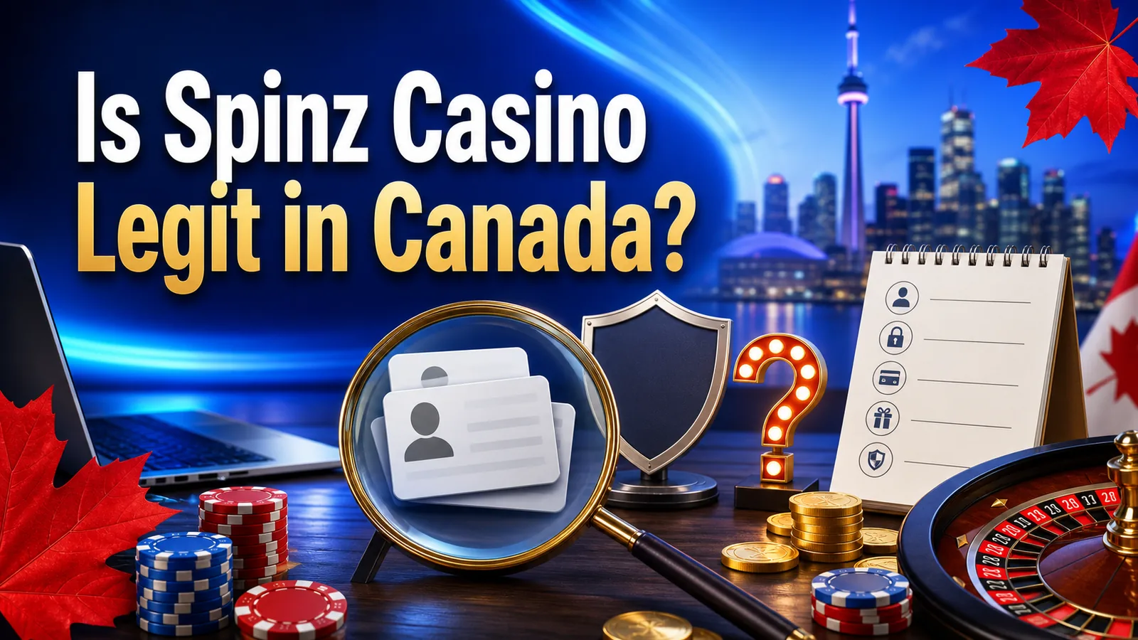 Is Spinz Casino Legit in Canada? Canadian iGaming content banner