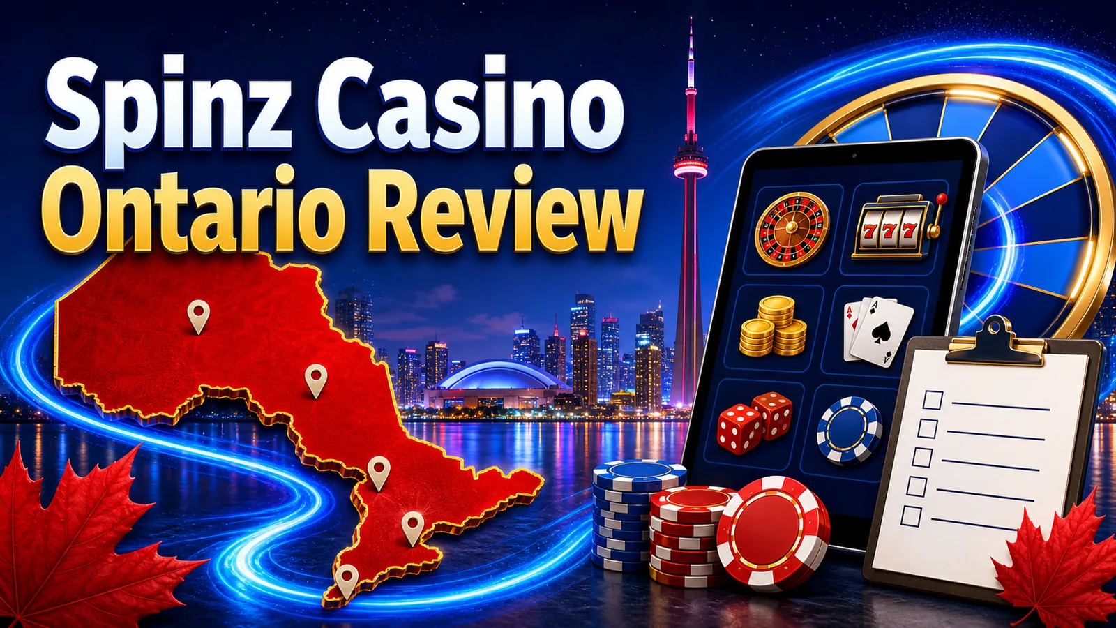 Spinz Casino Ontario Review Canadian iGaming content banner