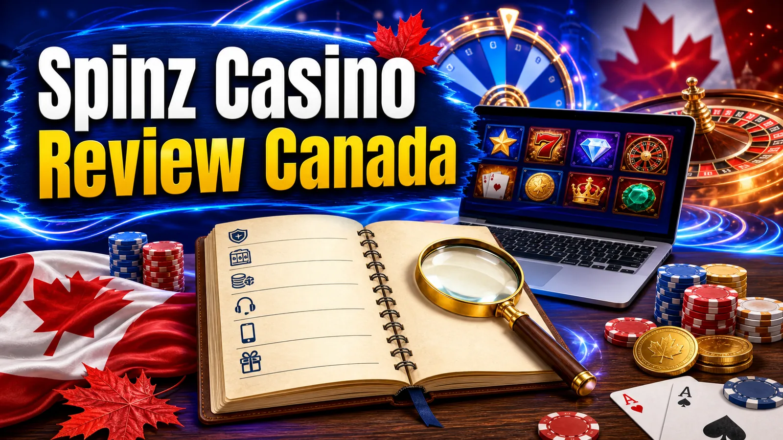 Spinz Casino Review Canada Canadian iGaming content banner